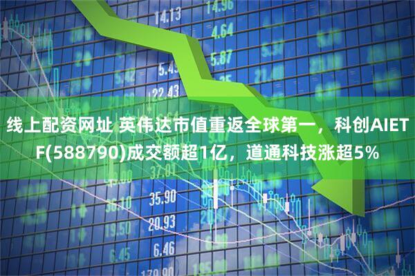 线上配资网址 英伟达市值重返全球第一，科创AIETF(588790)成交额超1亿，道通科技涨超5%